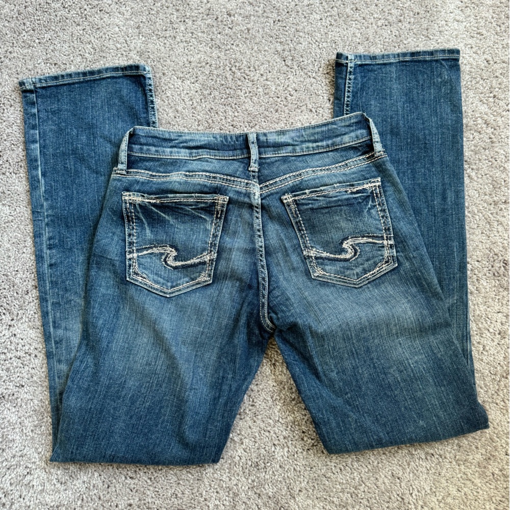 Woman’s Silver Jeans